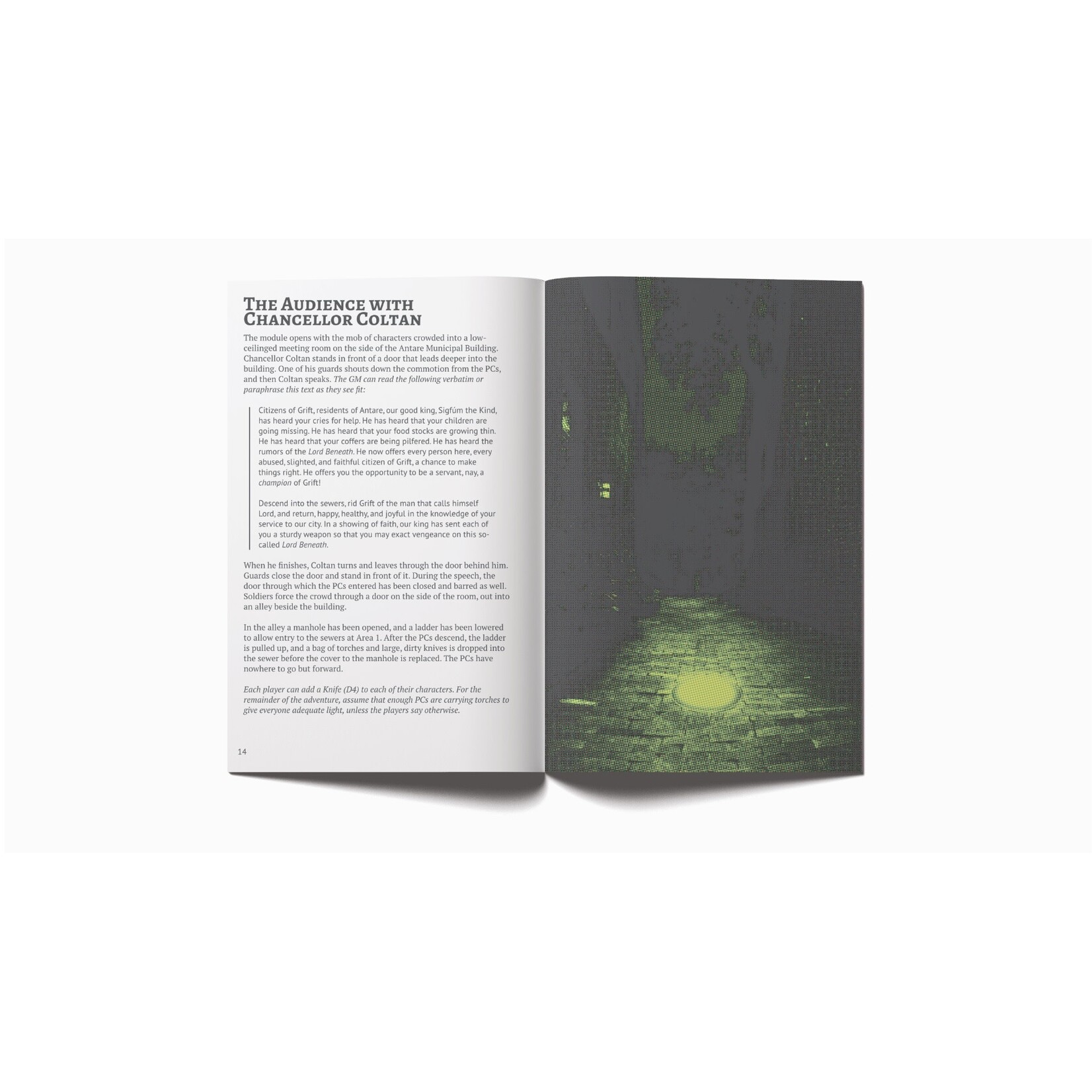 M Allen Hall Mork Borg: Foul: A Funnel Adventure