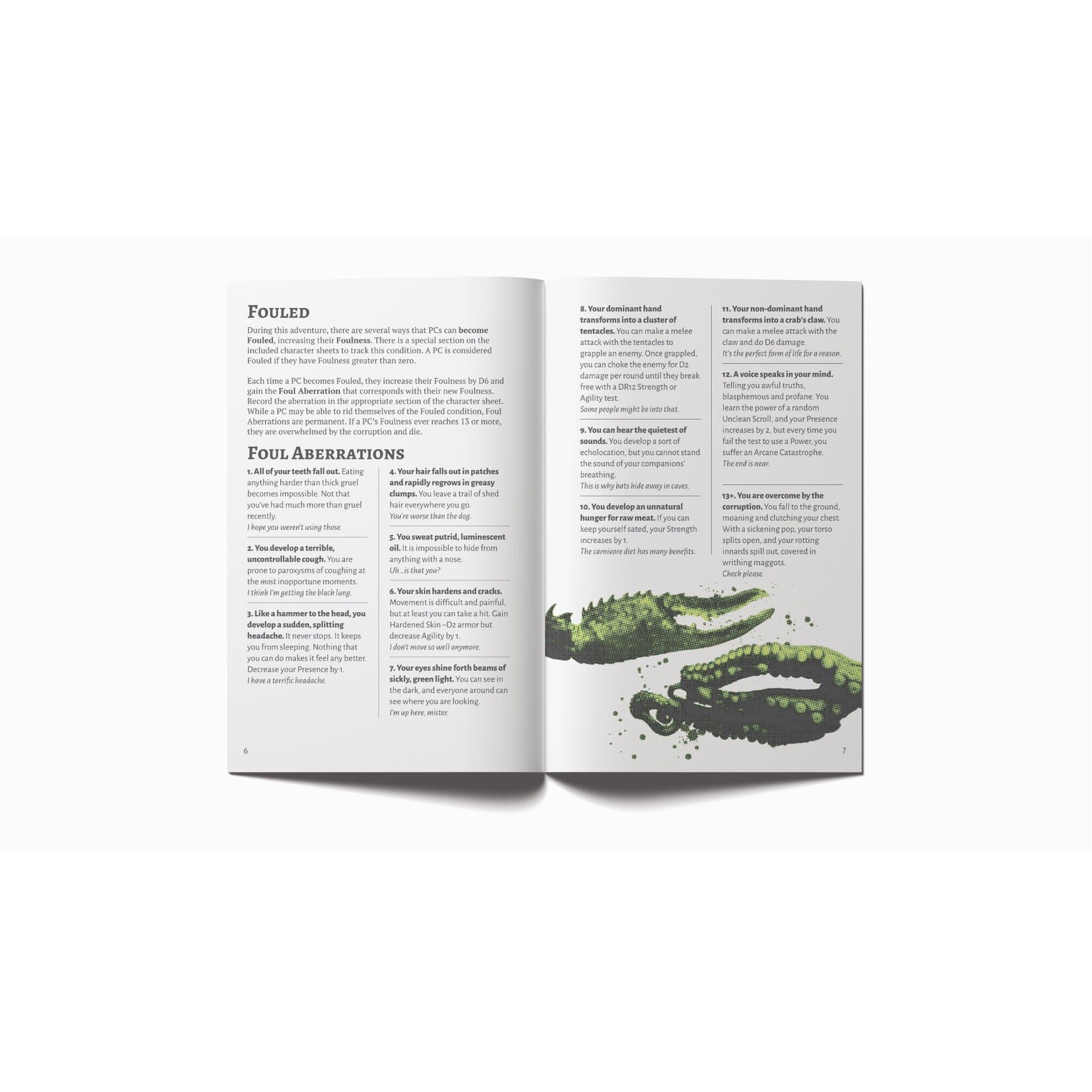 M Allen Hall Mork Borg: Foul: A Funnel Adventure