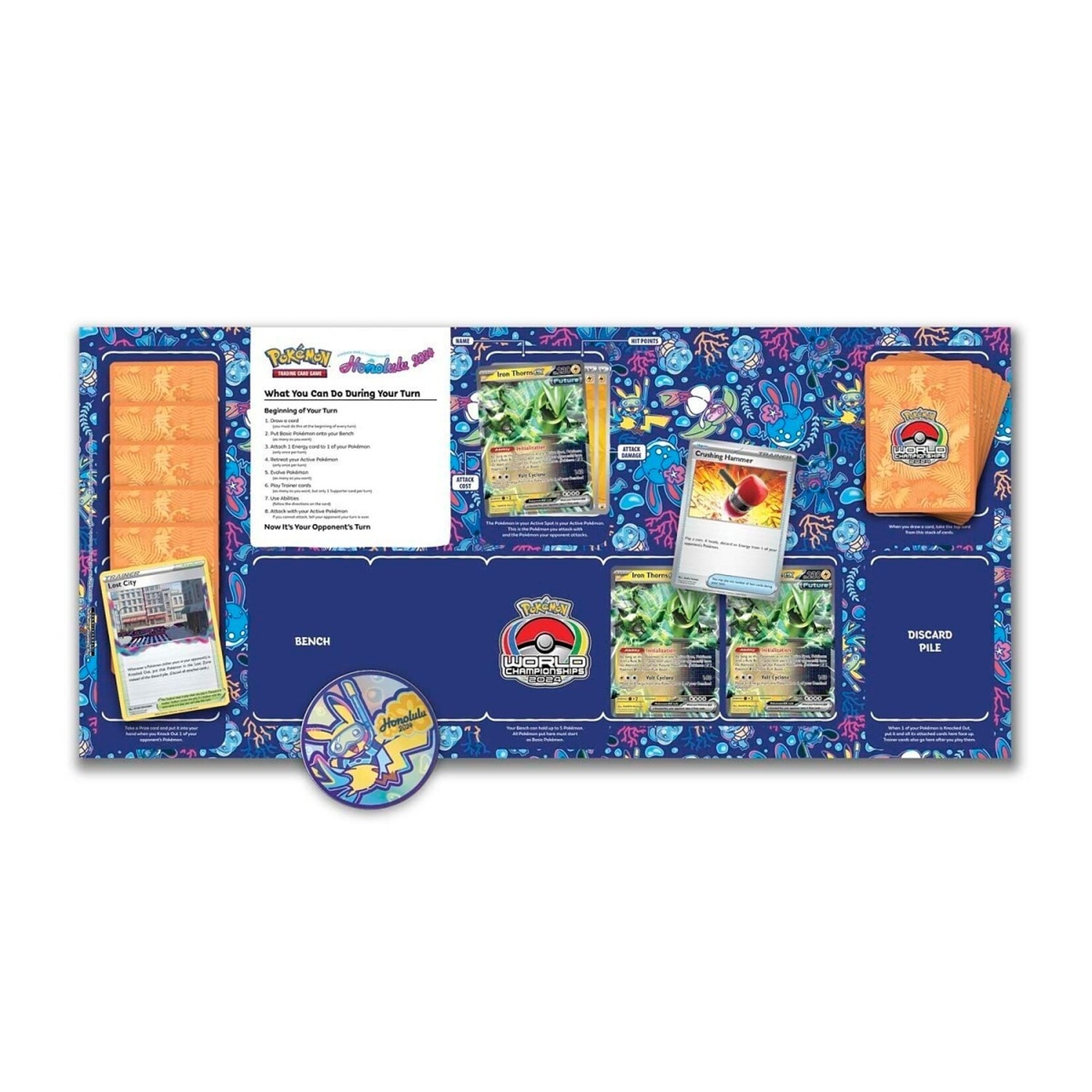 Pokemon Pokémon TCG: 2024 World Championships Deck (Fernando Cifuentes, Crushing Thorn)
