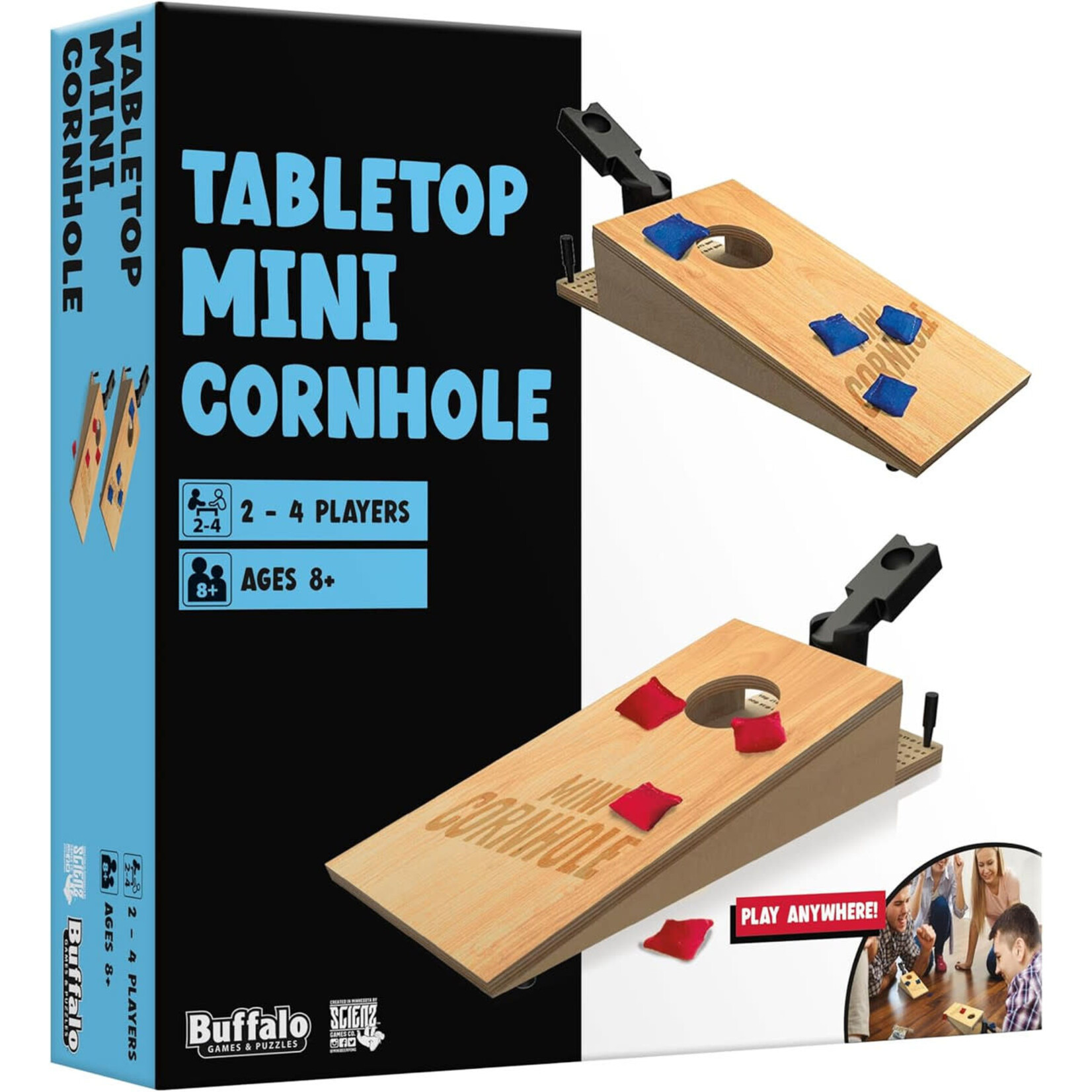 Buffalo Games Tabletop Mini Cornhole