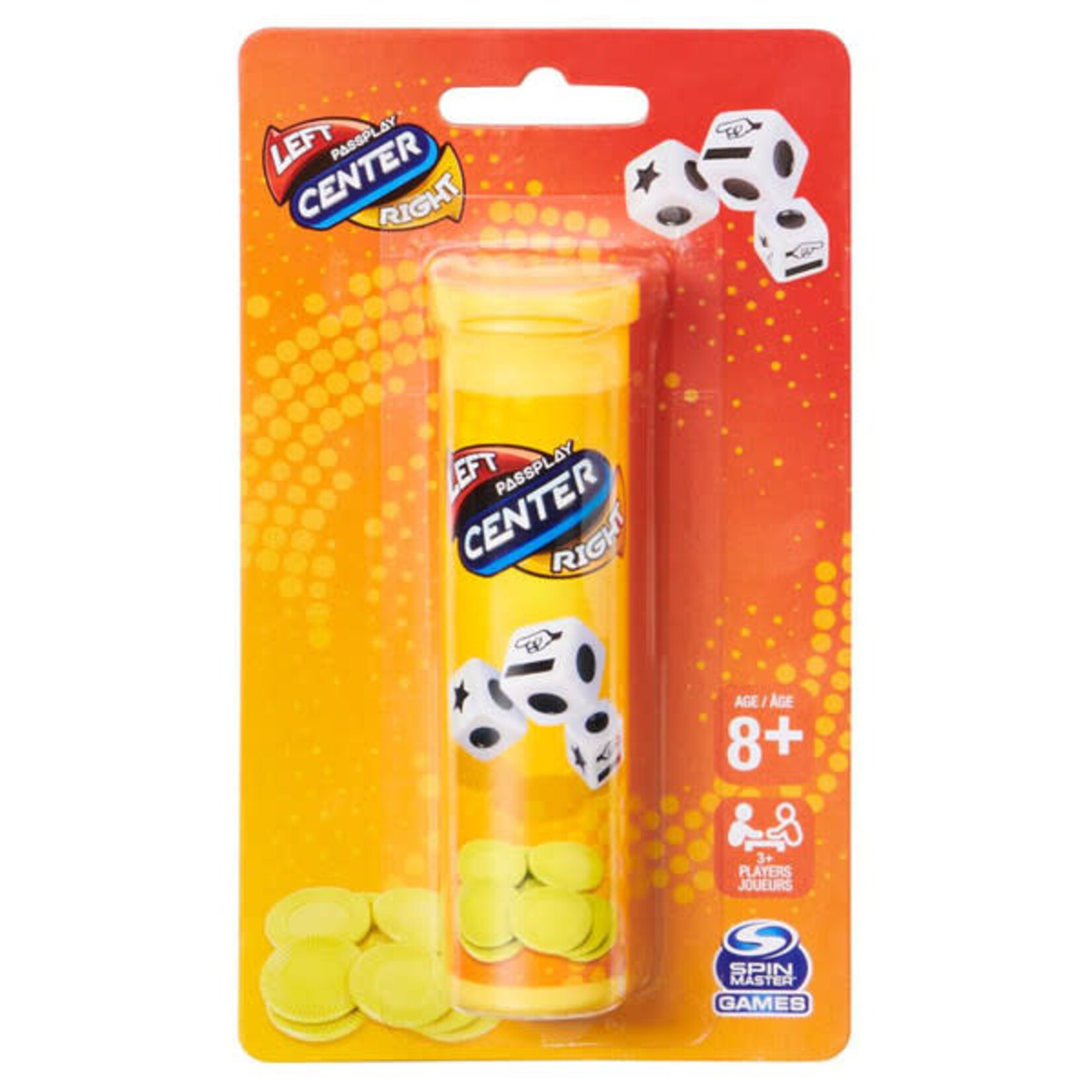 Spin Master Games Left Center Right (tube)