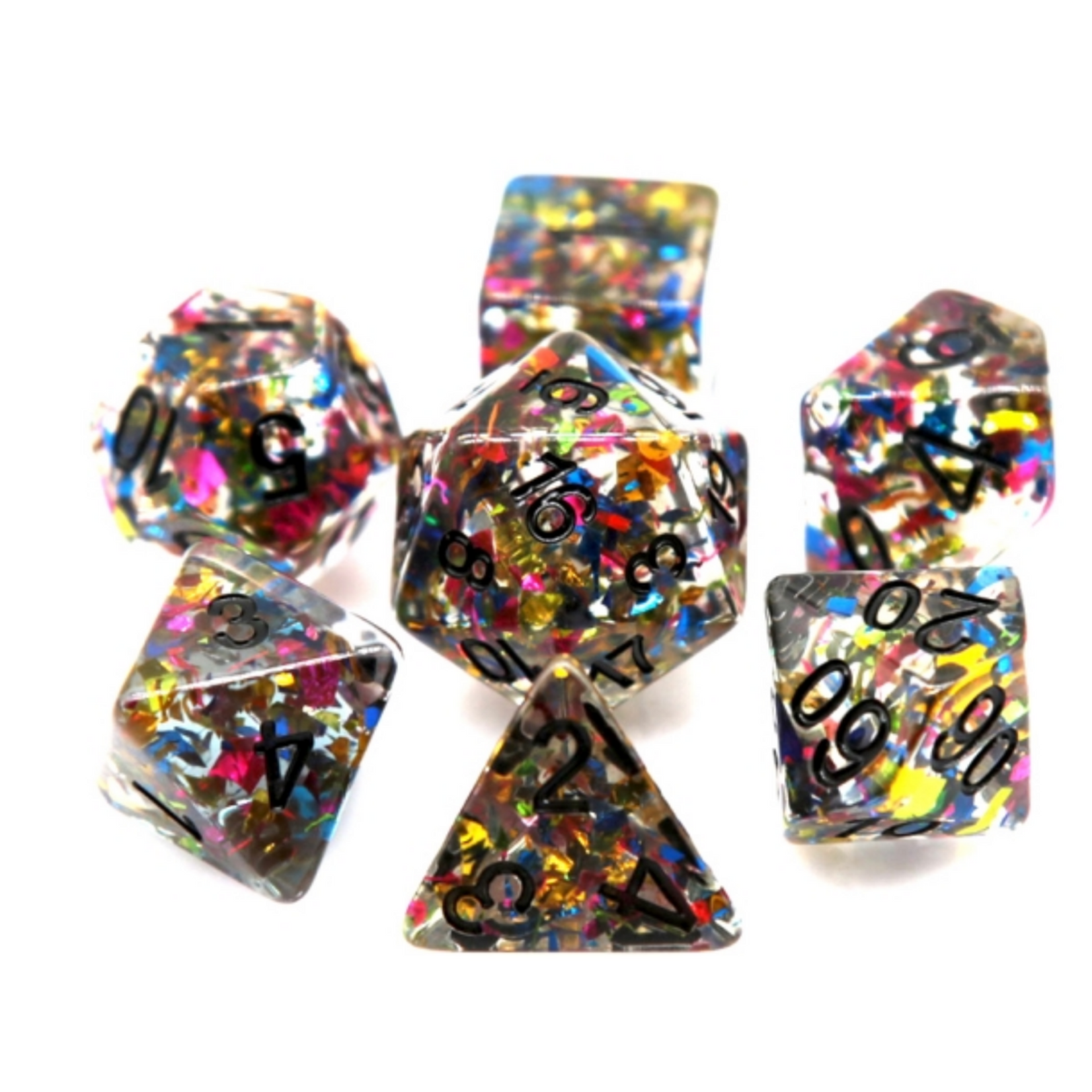 Foam Brain Games Urbanism - 7 Piece RPG Dice Set