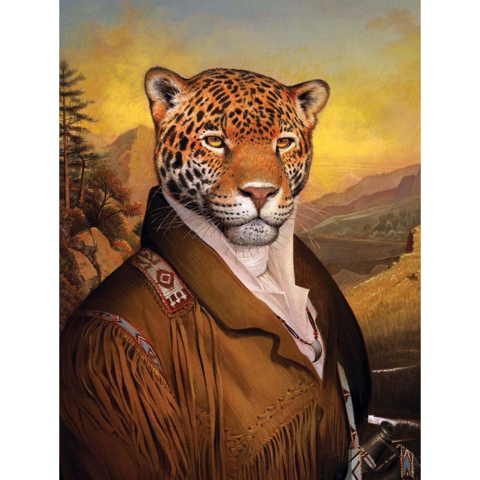 New York Puzzle Co Bill Mayer Studio - El Jefe 1000 Piece Jigsaw Puzzle