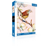 New York Puzzle Co Cornell Lab of Ornithology, The - Carolina Wren 500 Piece Puzzle