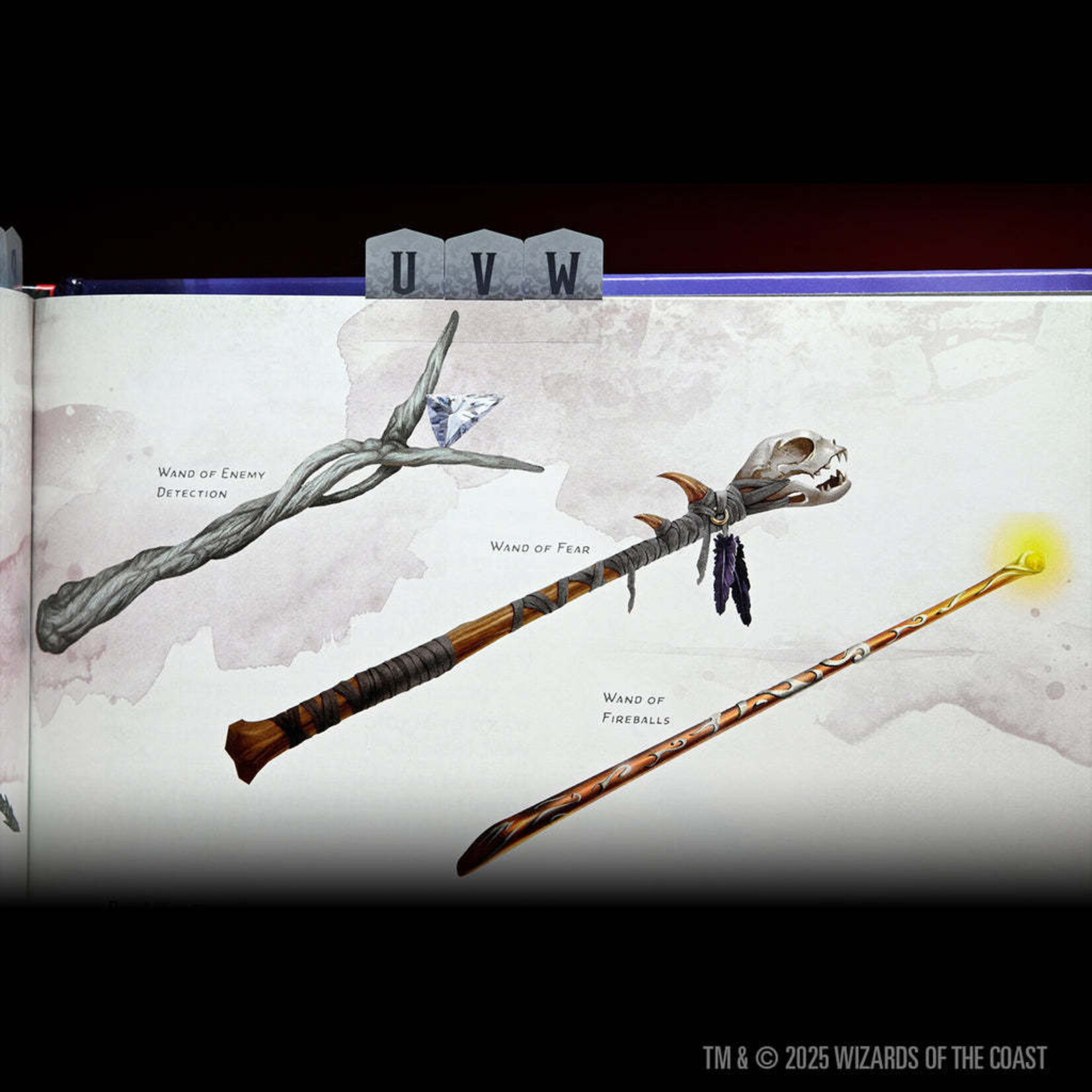 WizKids 2024 Dungeon Master's Guide - Book Tabs