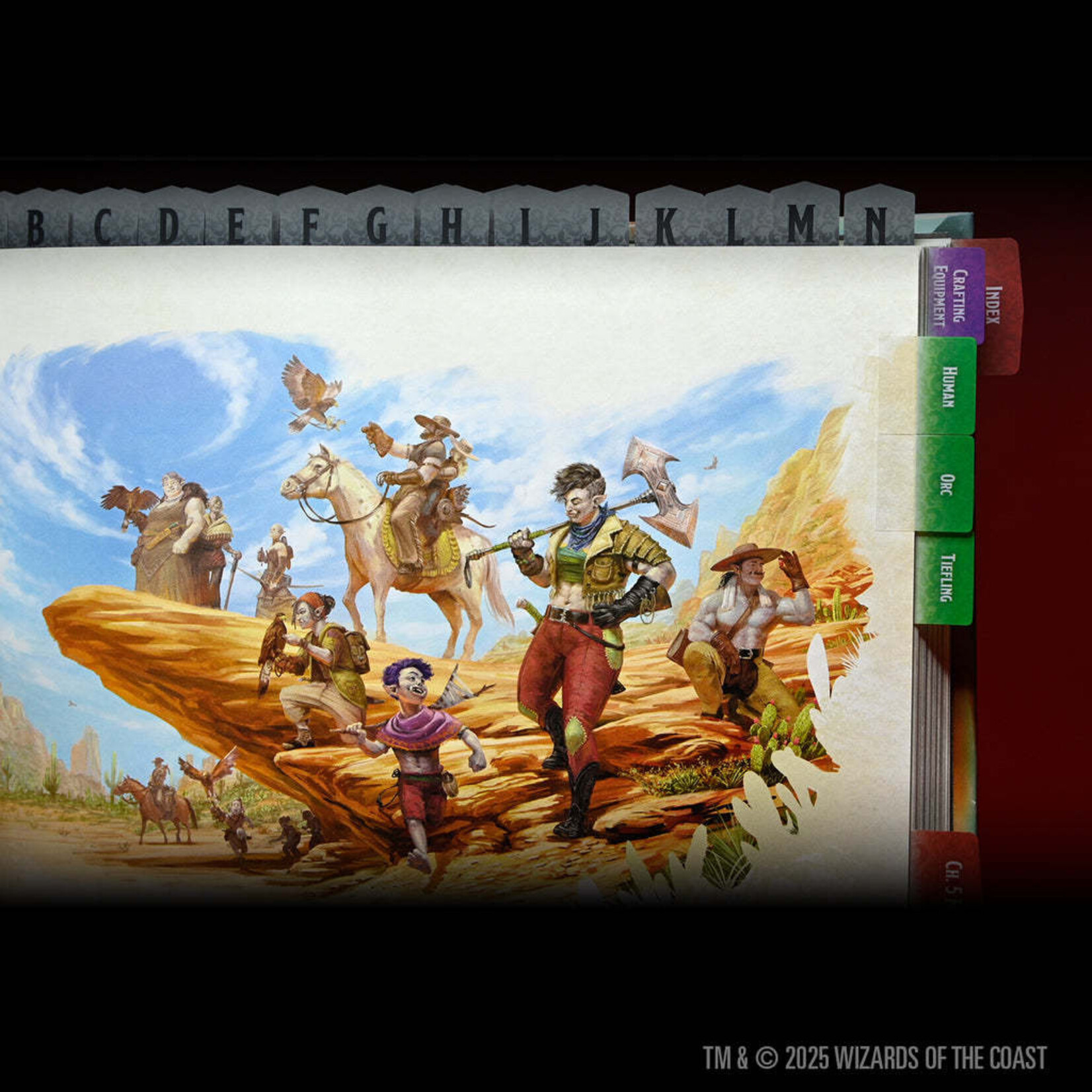 WizKids 2024 Player's Handbook - Book Tabs