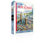 New York Puzzle Co New Yorker, The - Tourist Season 1000 Piece Puzzle