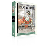New York Puzzle Co New Yorker, The - Eustace Spreads Out 1000 Piece Puzzle