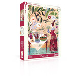 New York Puzzle Co Adelina Lirius - Plant Lady 1000 Piece Puzzle