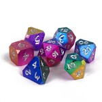 Die Hard Dice 7 Piece RPG Set - Nebula Rainbow