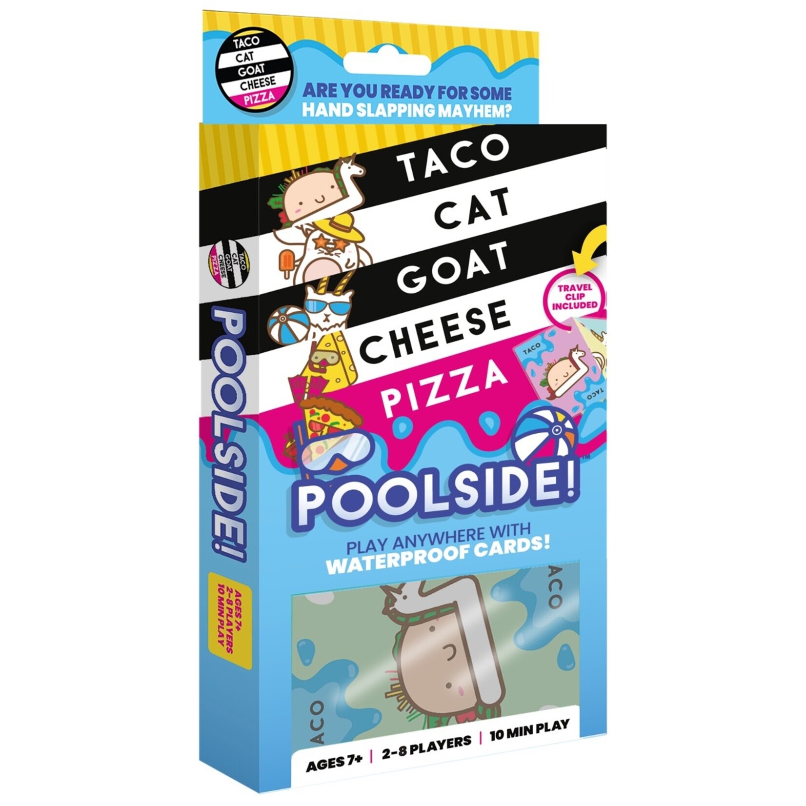 Dolphin Hat Games Taco Cat Goat Cheese Pizza Poolside