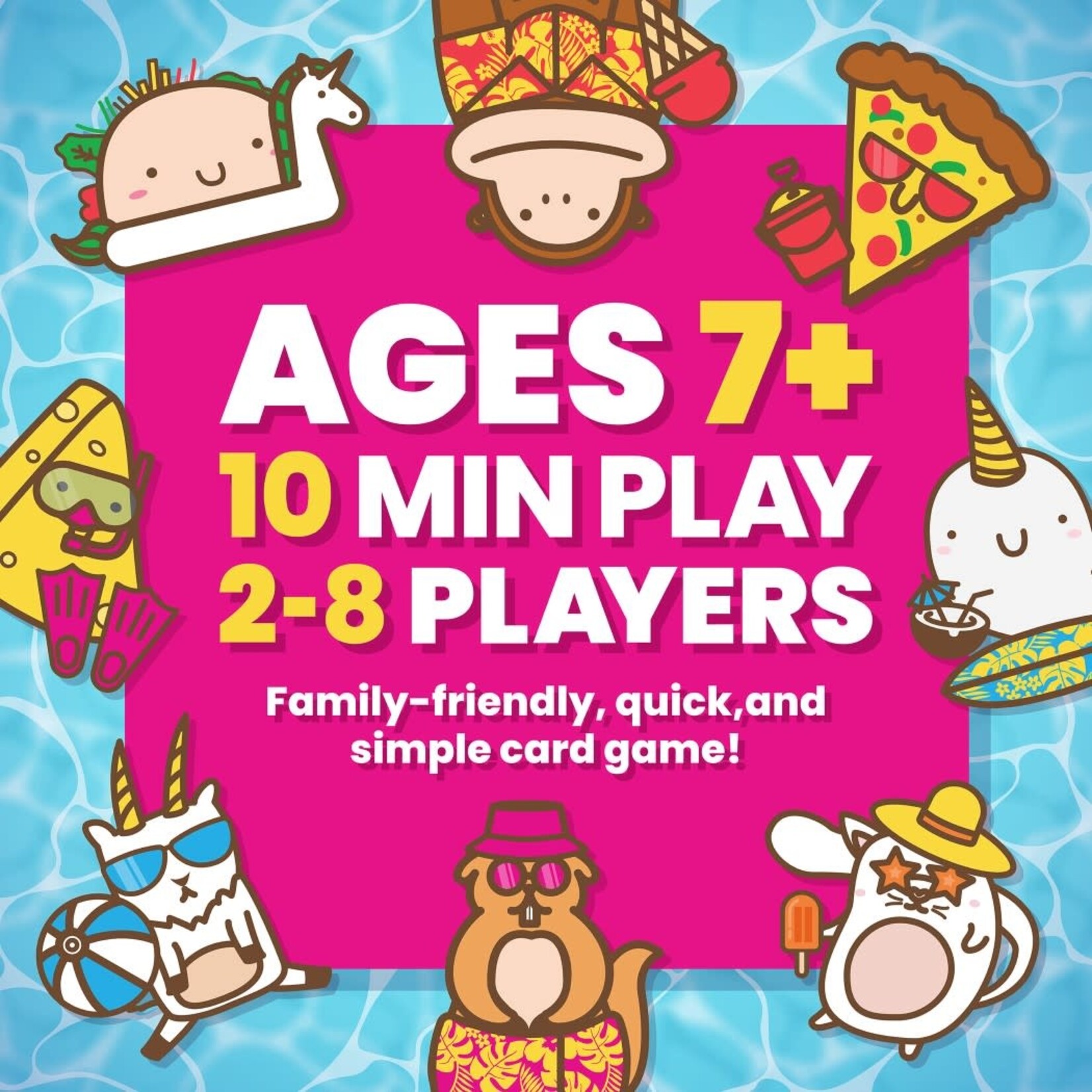 Dolphin Hat Games Taco Cat Goat Cheese Pizza Poolside