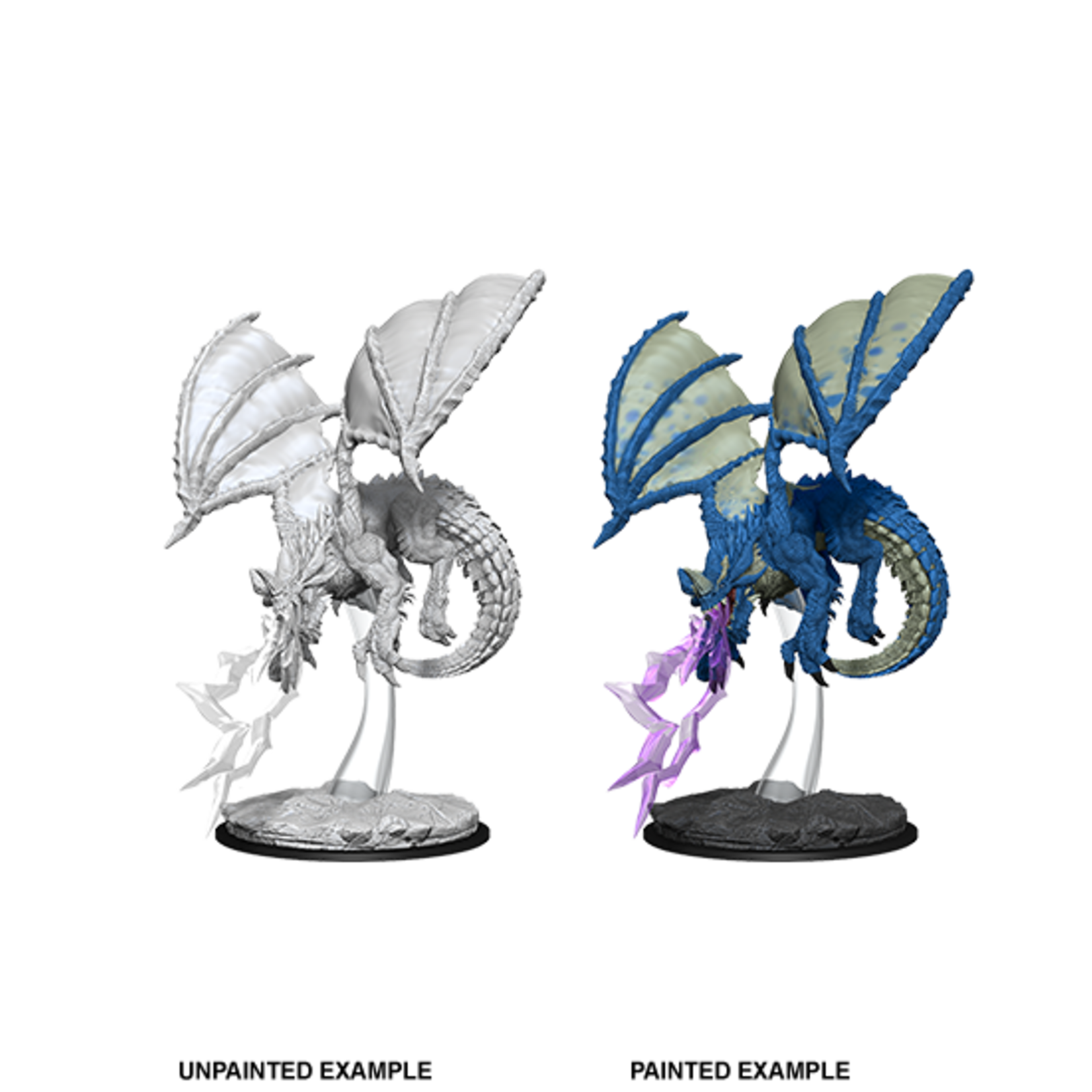 WizKids D&D Nolzur's Marvelous Miniatures: Young Blue Dragon