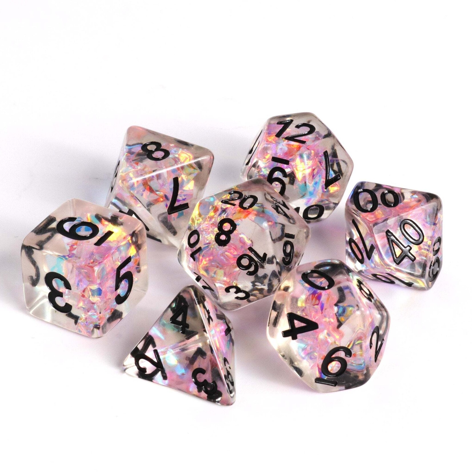 Die Hard Dice 7 Piece RPG Set - Fairy Wind