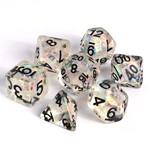 Die Hard Dice 7 Piece RPG Set - Sheer Frost