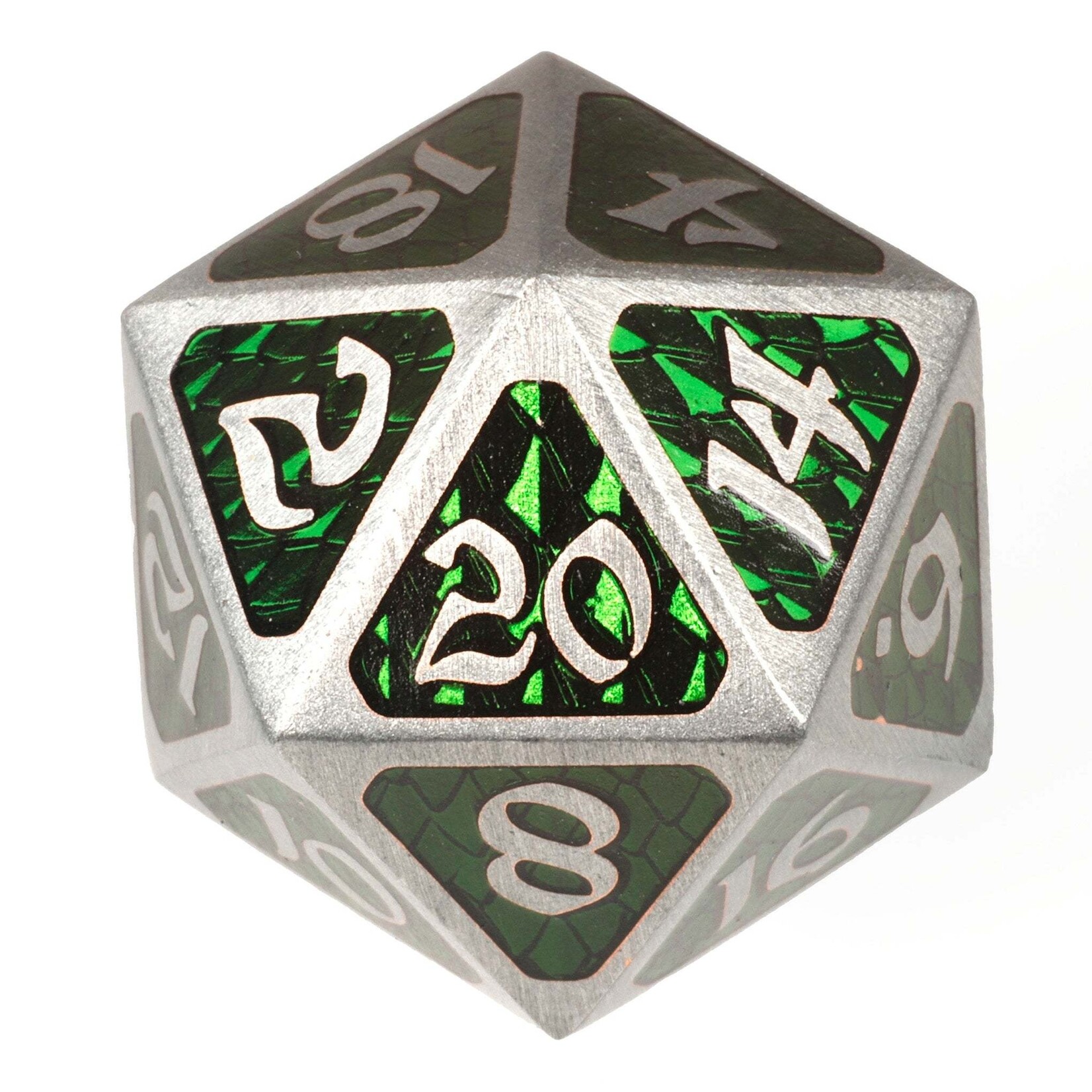 Die Hard Dice Dire d20 - Drakona Ventus Chloros