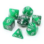 Die Hard Dice 7 Piece RPG Set - Emerald Ore