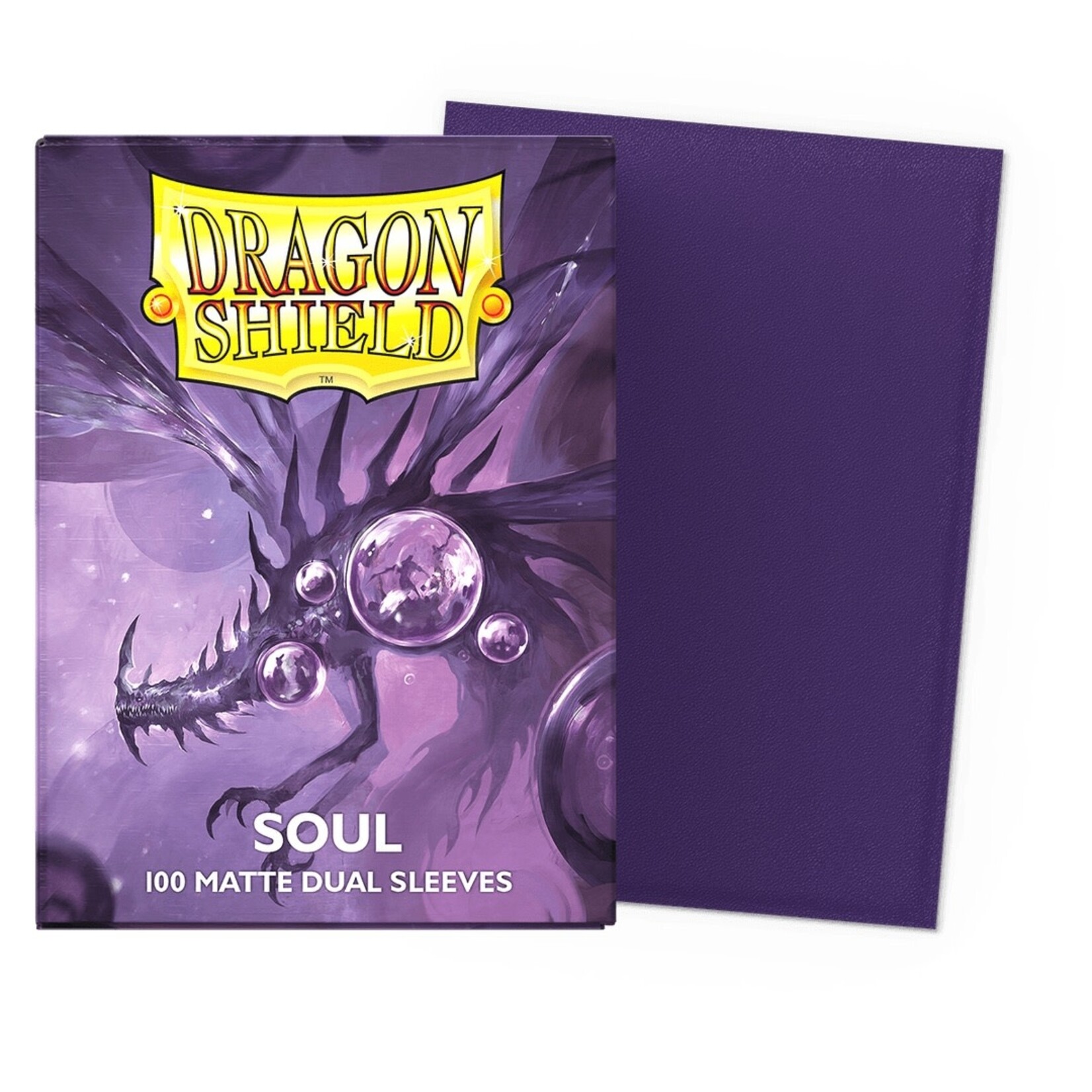 Dragon Shield Standard Size Matte Dual Sleeves - Soul (100ct)