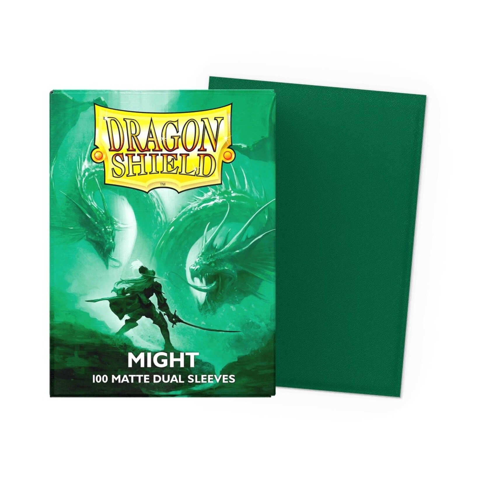 Dragon Shield Standard Size Matte Dual Sleeves - Might (100ct)