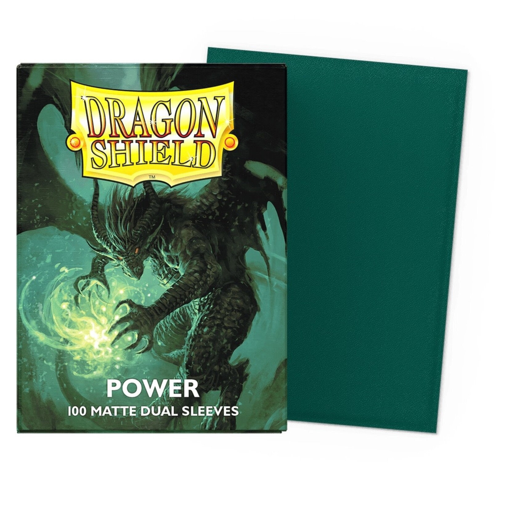 Dragon Shield Standard Size Matte Dual Sleeves - Power (100ct)