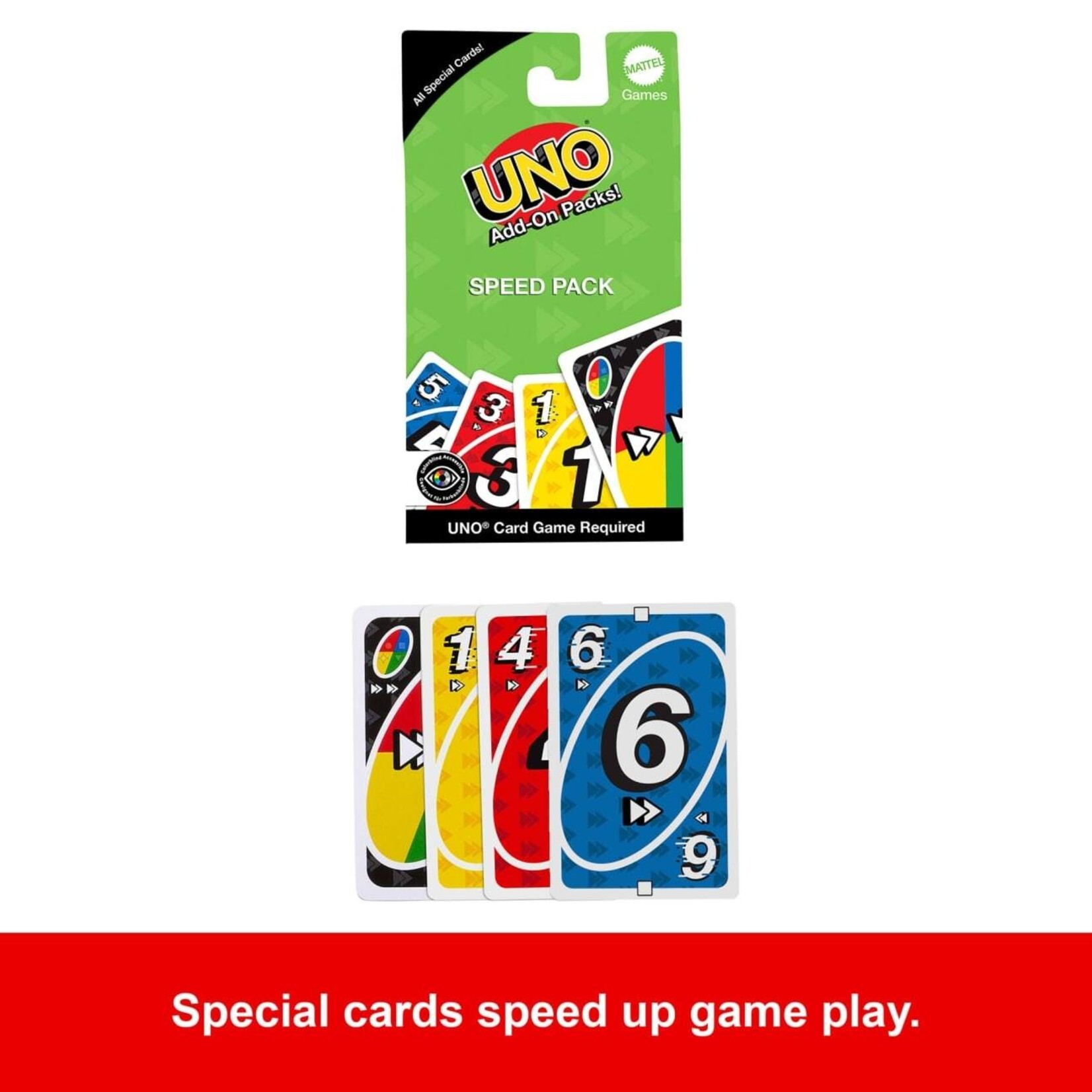 Mattel UNO Add-On Packs!: Speed Pack