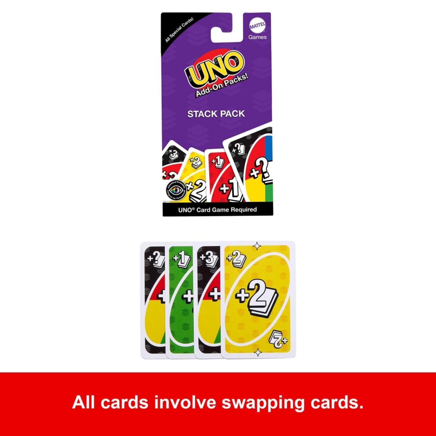 Mattel UNO Add-On Packs!: Stack Pack