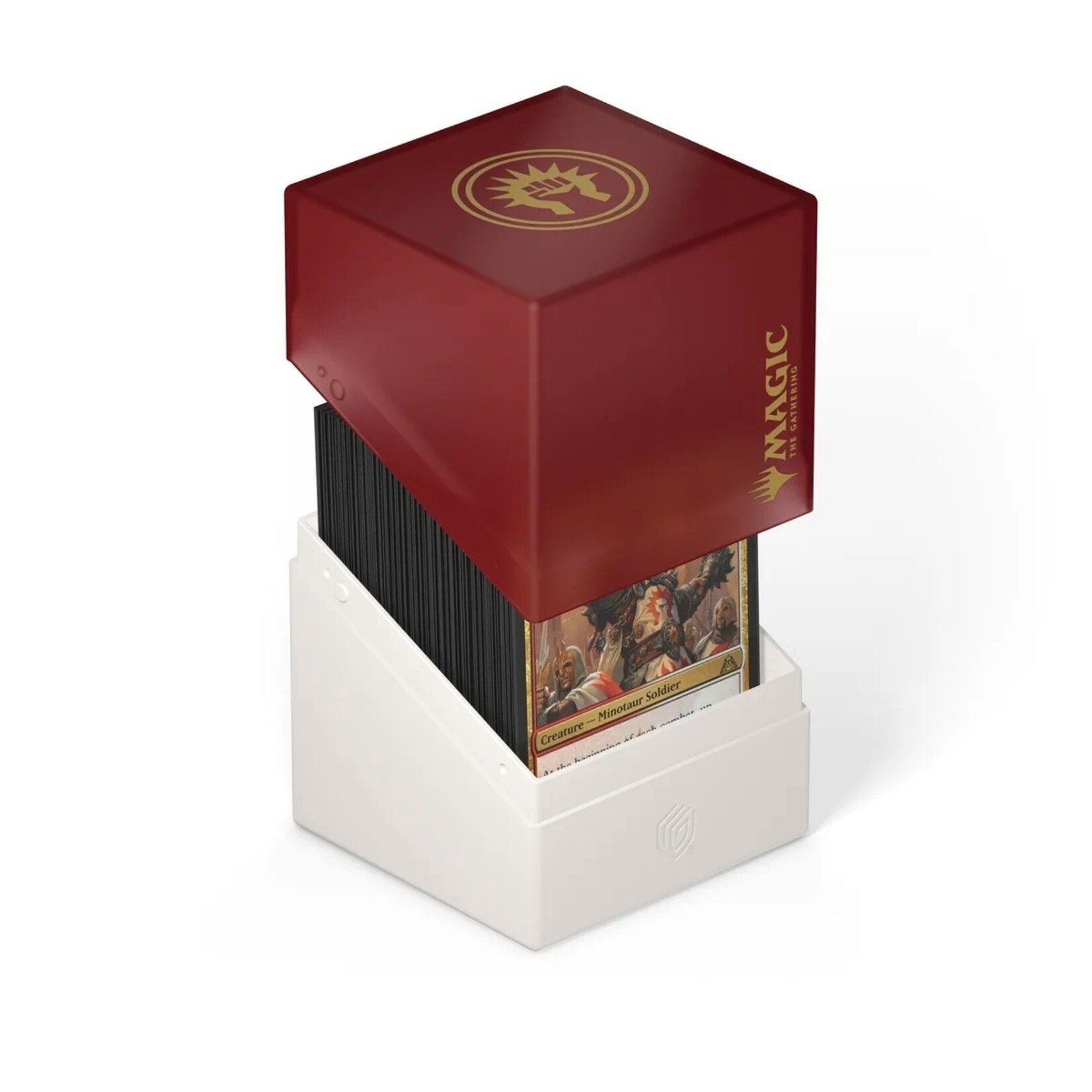 Ultimate Guard Boulder 100+ Deck Case - Boros Guild Summit
