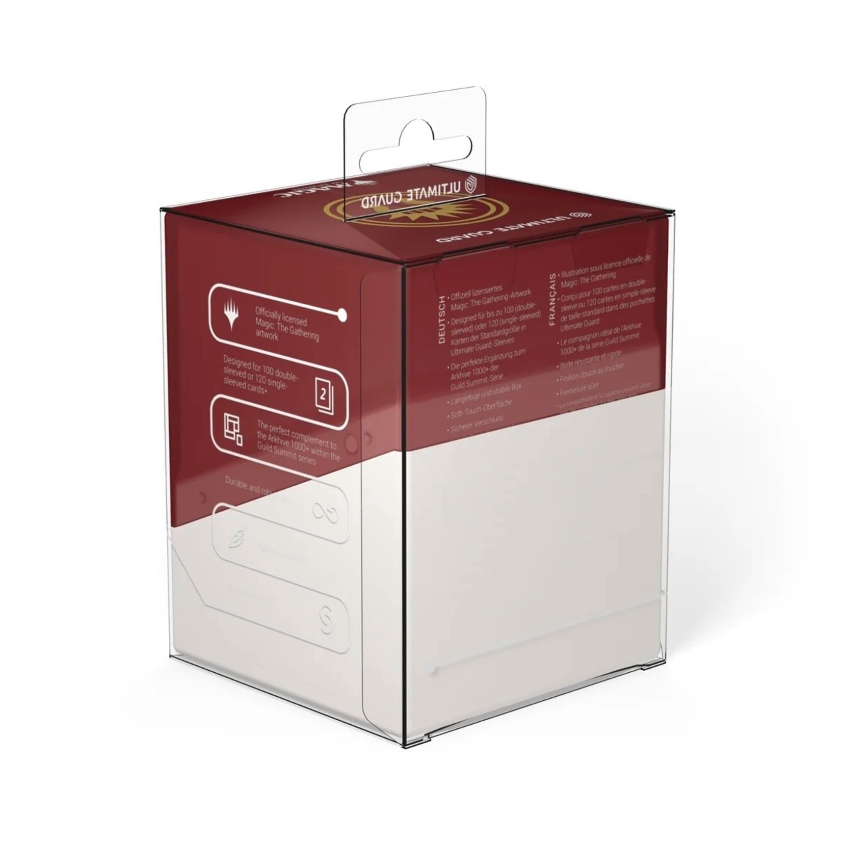 Ultimate Guard Boulder 100+ Deck Case - Boros Guild Summit