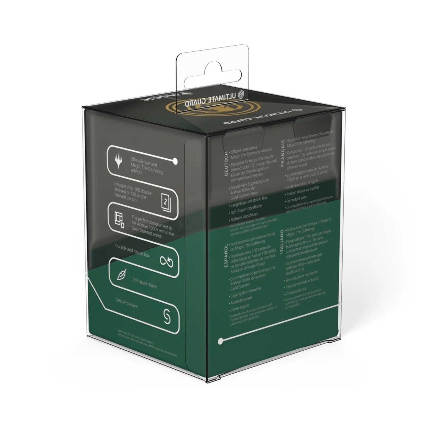Ultimate Guard Boulder 100+ Deck Case: Guild Summit - Golgari