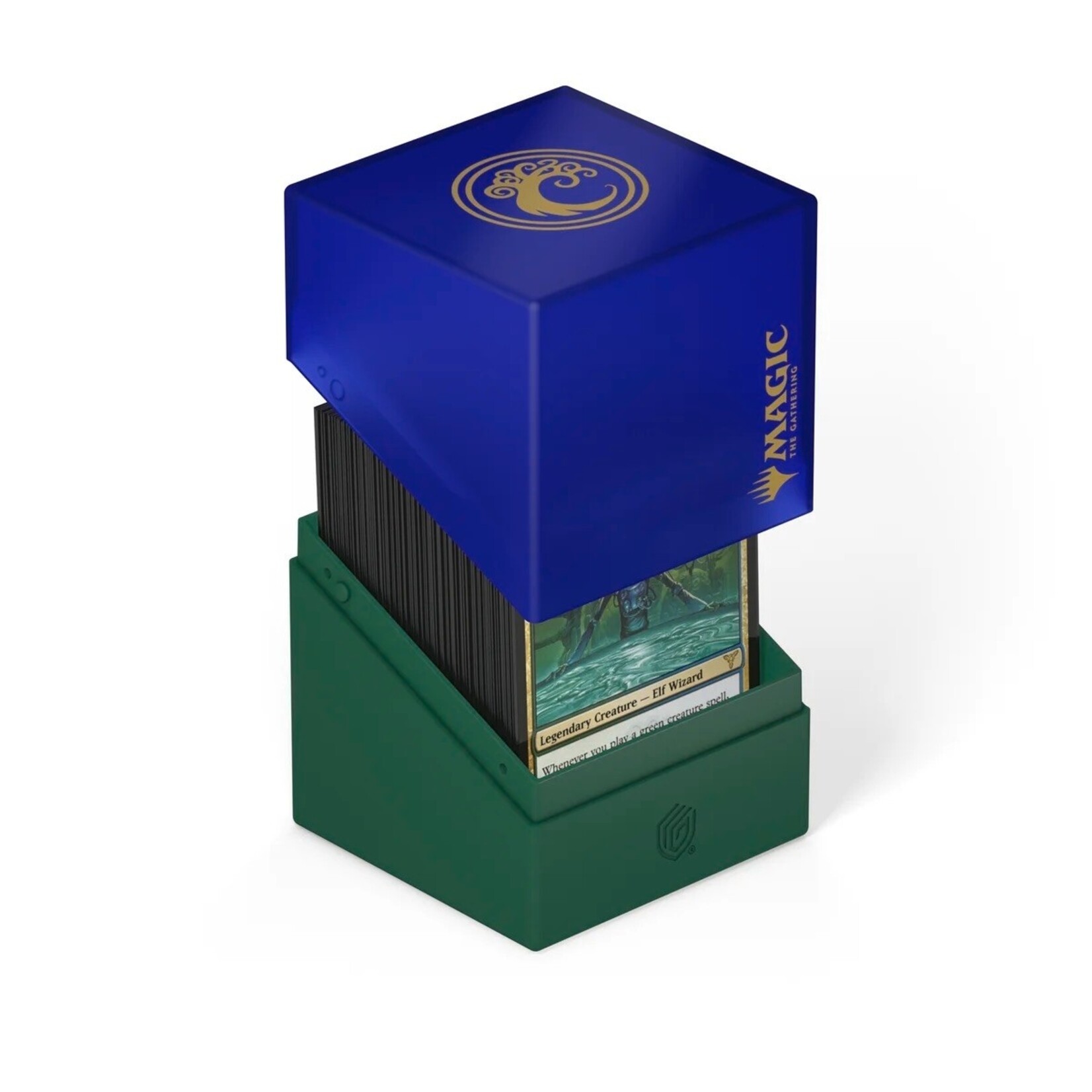 Ultimate Guard Boulder 100+ Deck Case - Simic Guild Summit