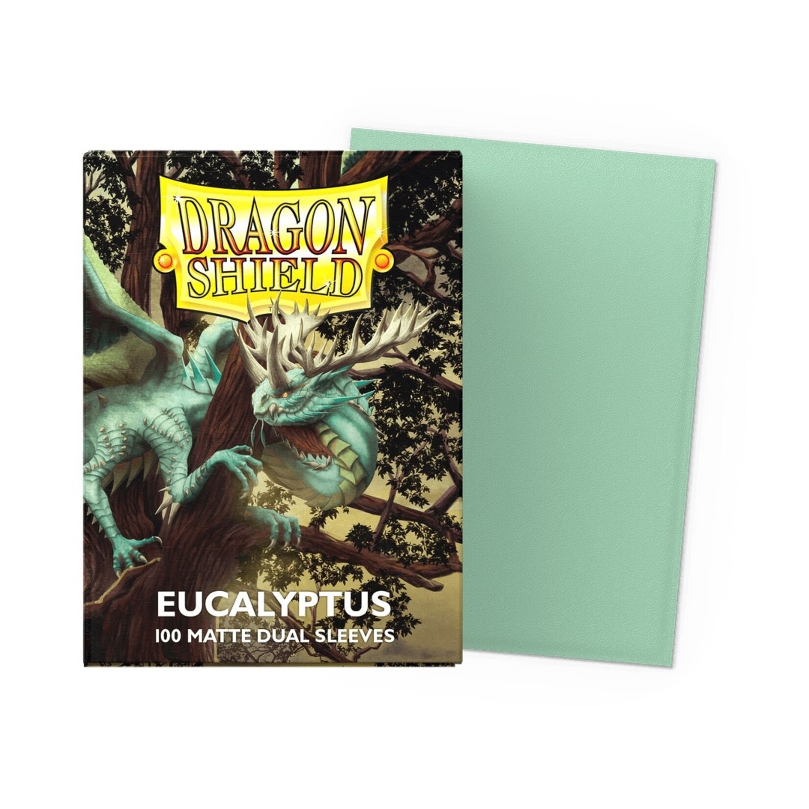 Dragon Shield Standard Size Matte Dual Sleeves - Eucalyptus (100ct)