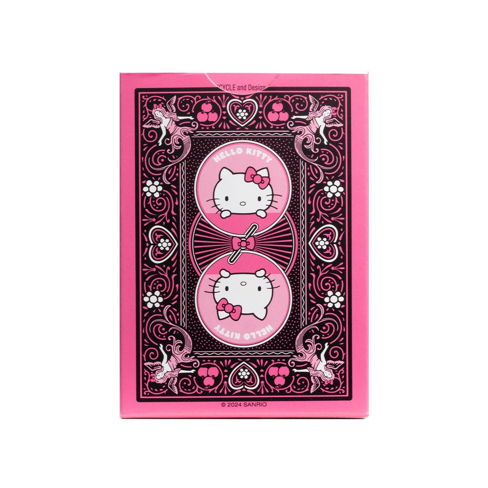 Bicycle Bicycle Playing Cards: Hello Kitty Black & Pink