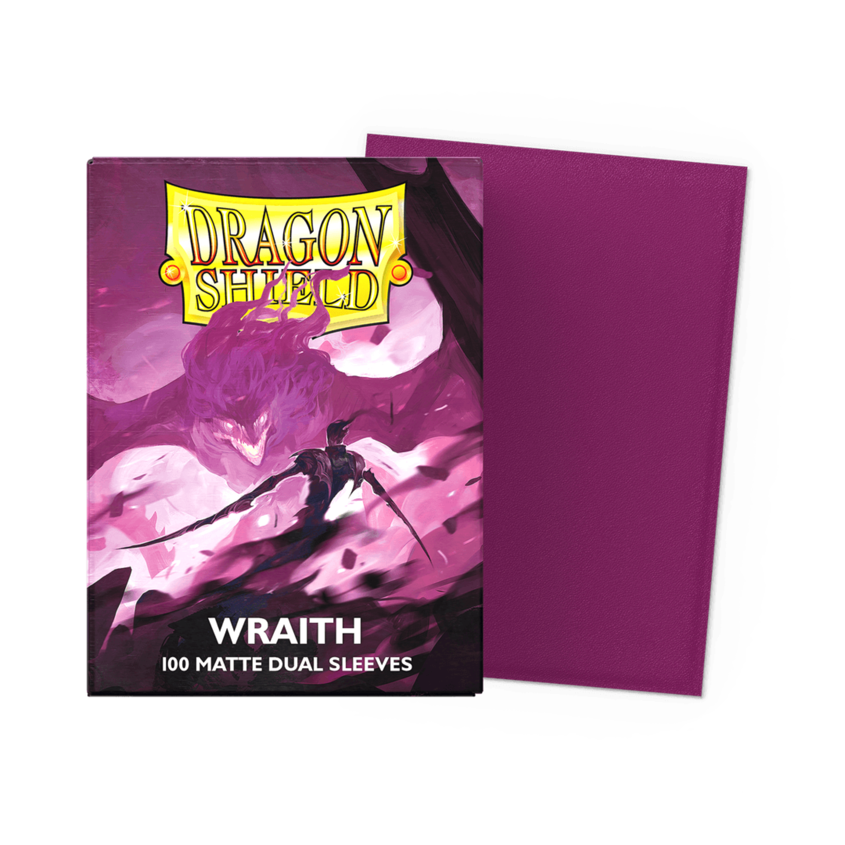 Dragon Shield Standard Size Matte Dual Sleeves - Wraith (100ct)