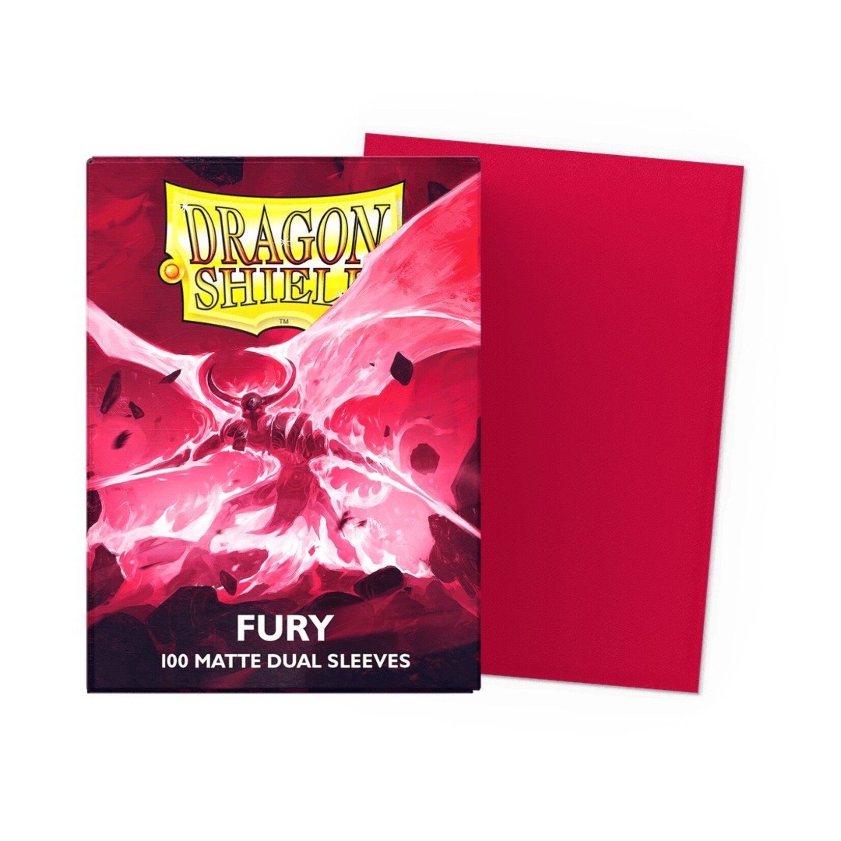 Dragon Shield Standard Size Matte Dual Sleeves - Fury (100ct)