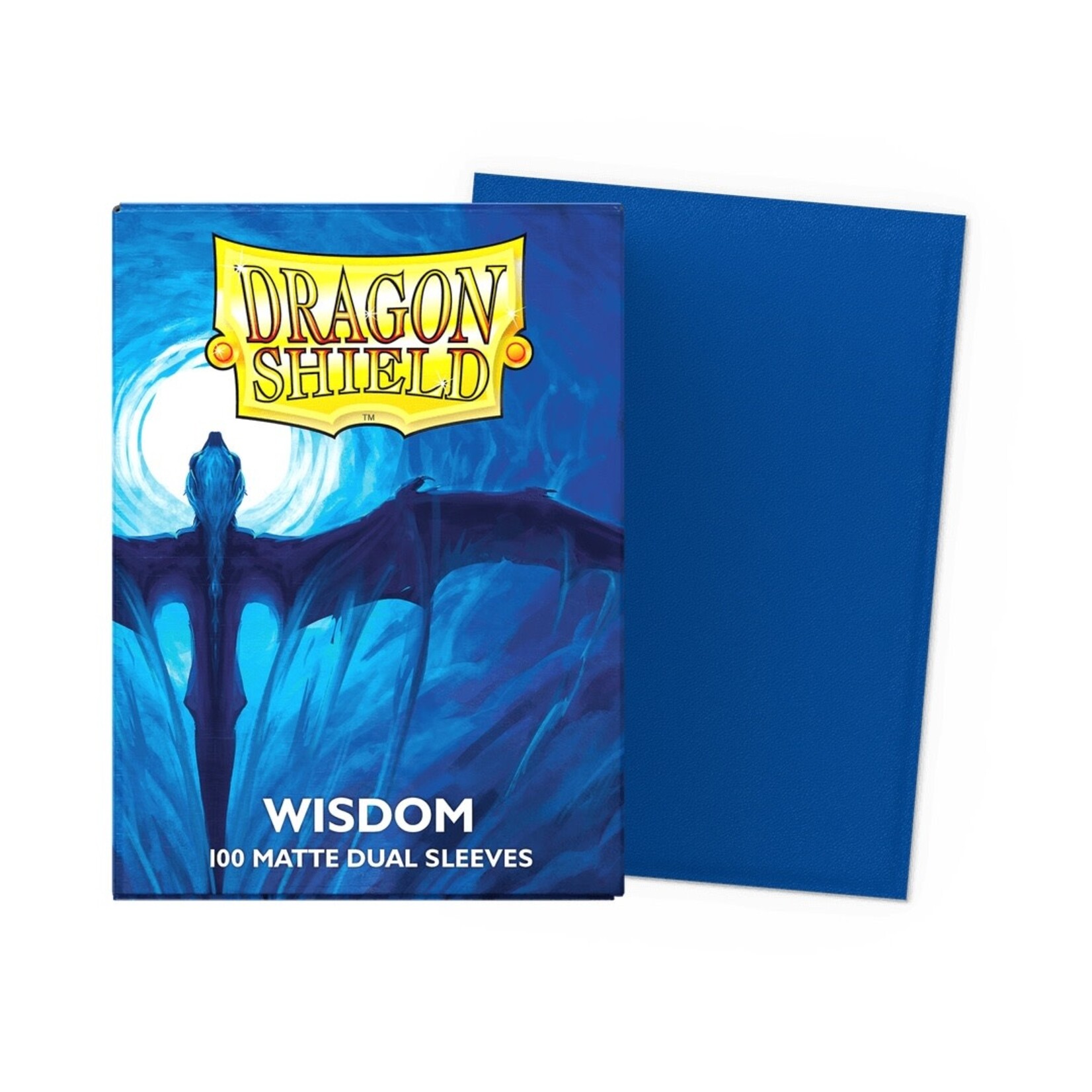 Dragon Shield Standard Size Matte Dual Sleeves - Wisdom (100ct)