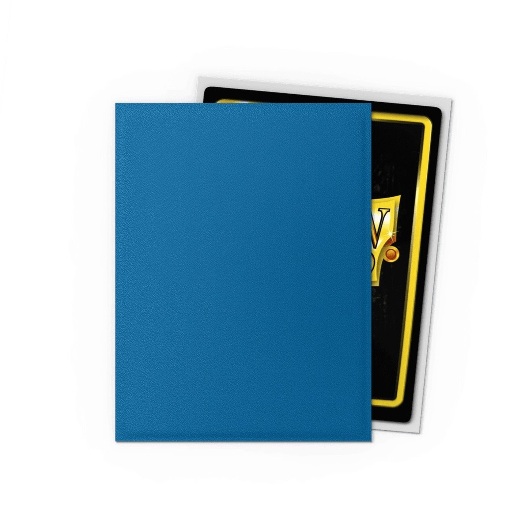 Dragon Shield Standard Size Matte Dual Sleeves - Cobalt & Silver (100ct)