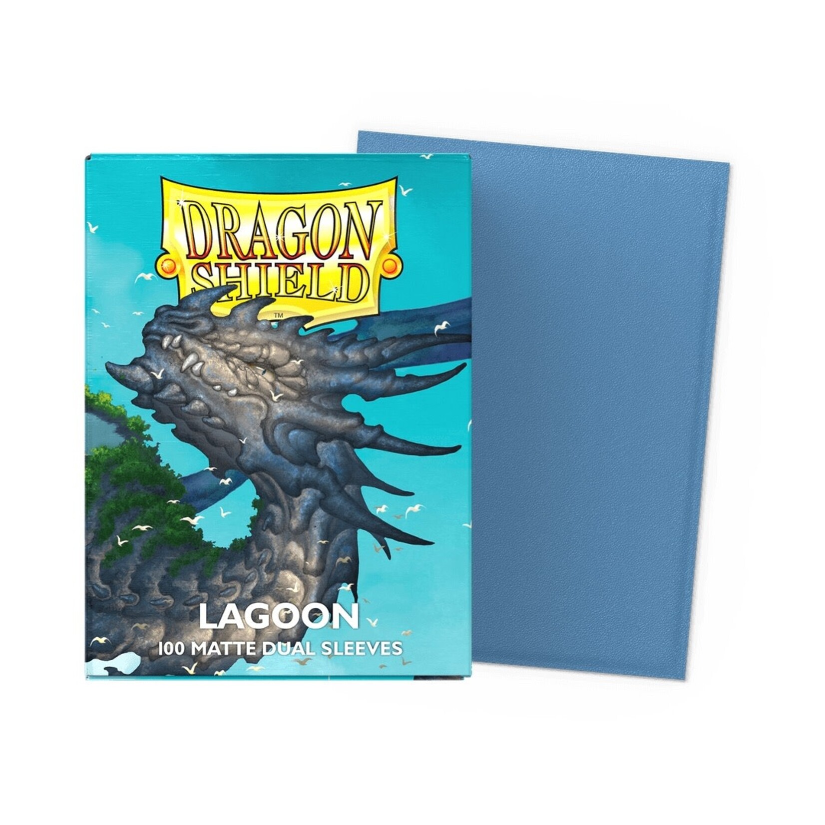 Dragon Shield Standard Size Matte Dual Sleeves - Lagoon (100ct)