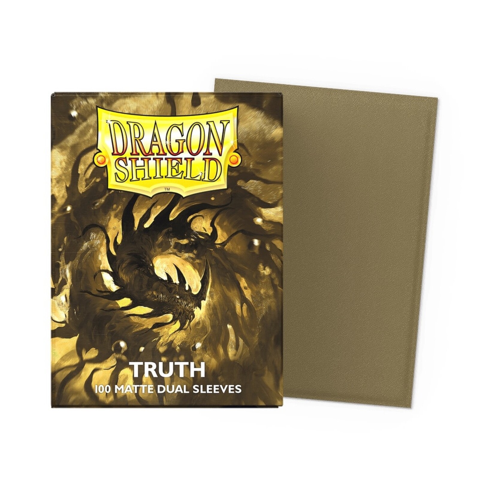 Dragon Shield Standard Size Matte Dual Sleeves - Truth (100ct)