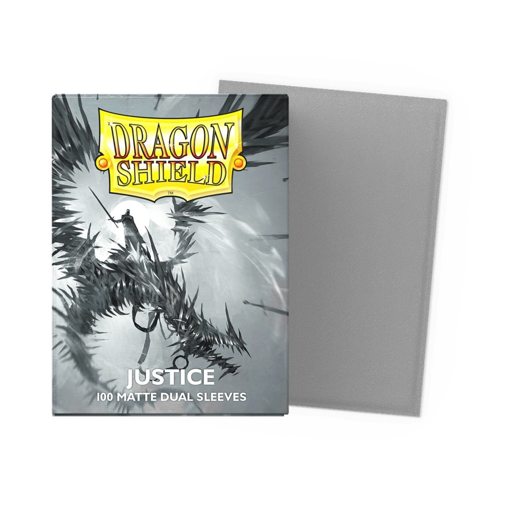 Dragon Shield Standard Size Matte Dual Sleeves - Justice (100ct)