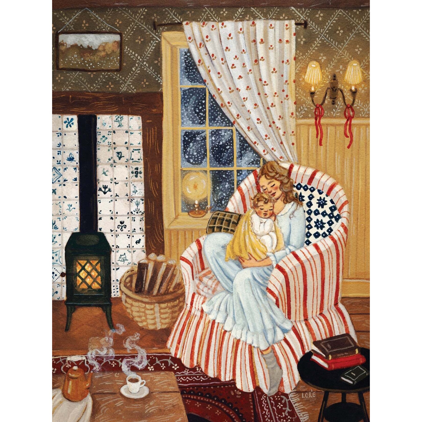 New York Puzzle Co Loré Pemberton - Held 500 Piece Puzzle