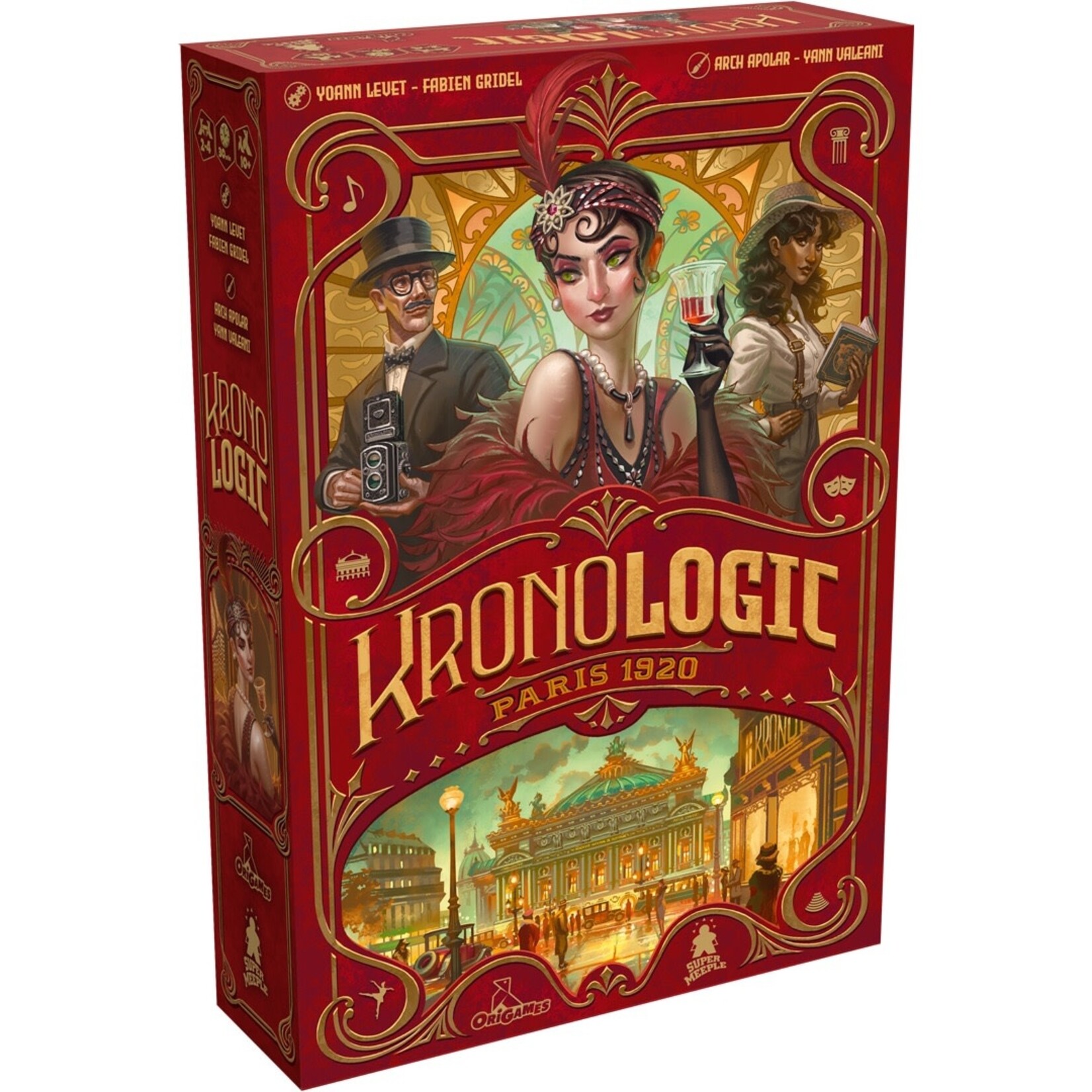 Super Meeple Kronologic: Paris 1920