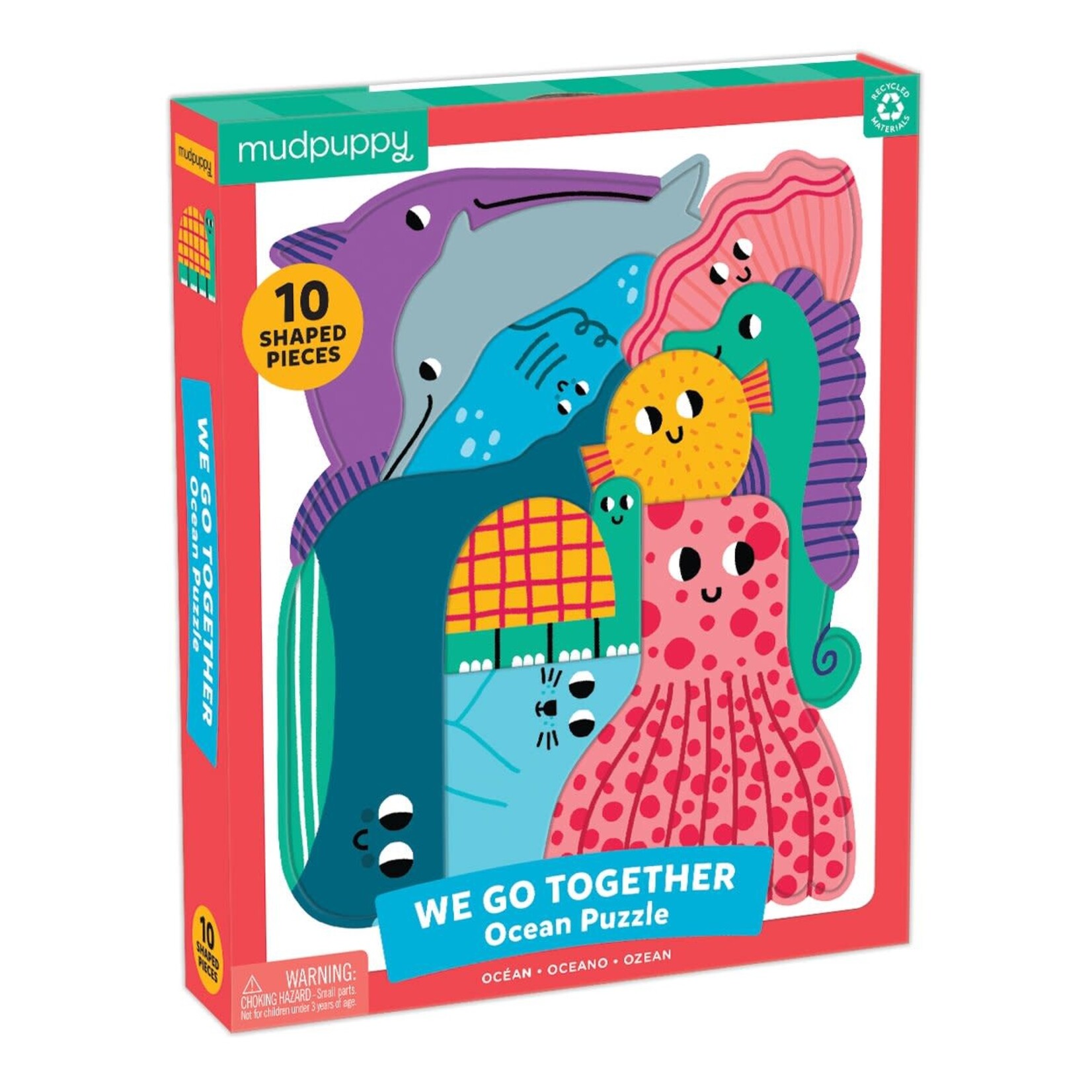 Mudpuppy We Go Together Puzzle Ocean Puzzle