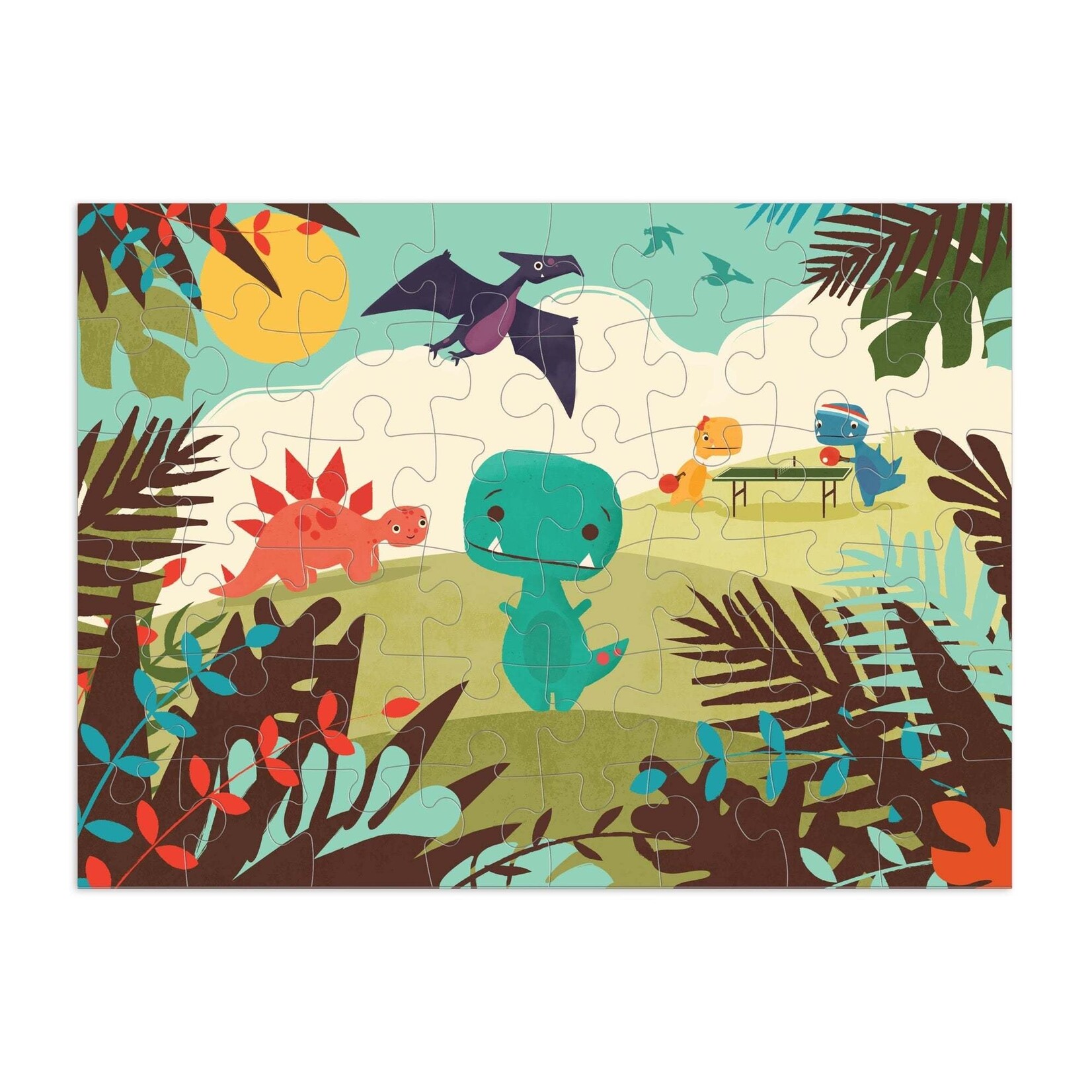Mudpuppy Tiny T. Rex 48 Piece Puzzle