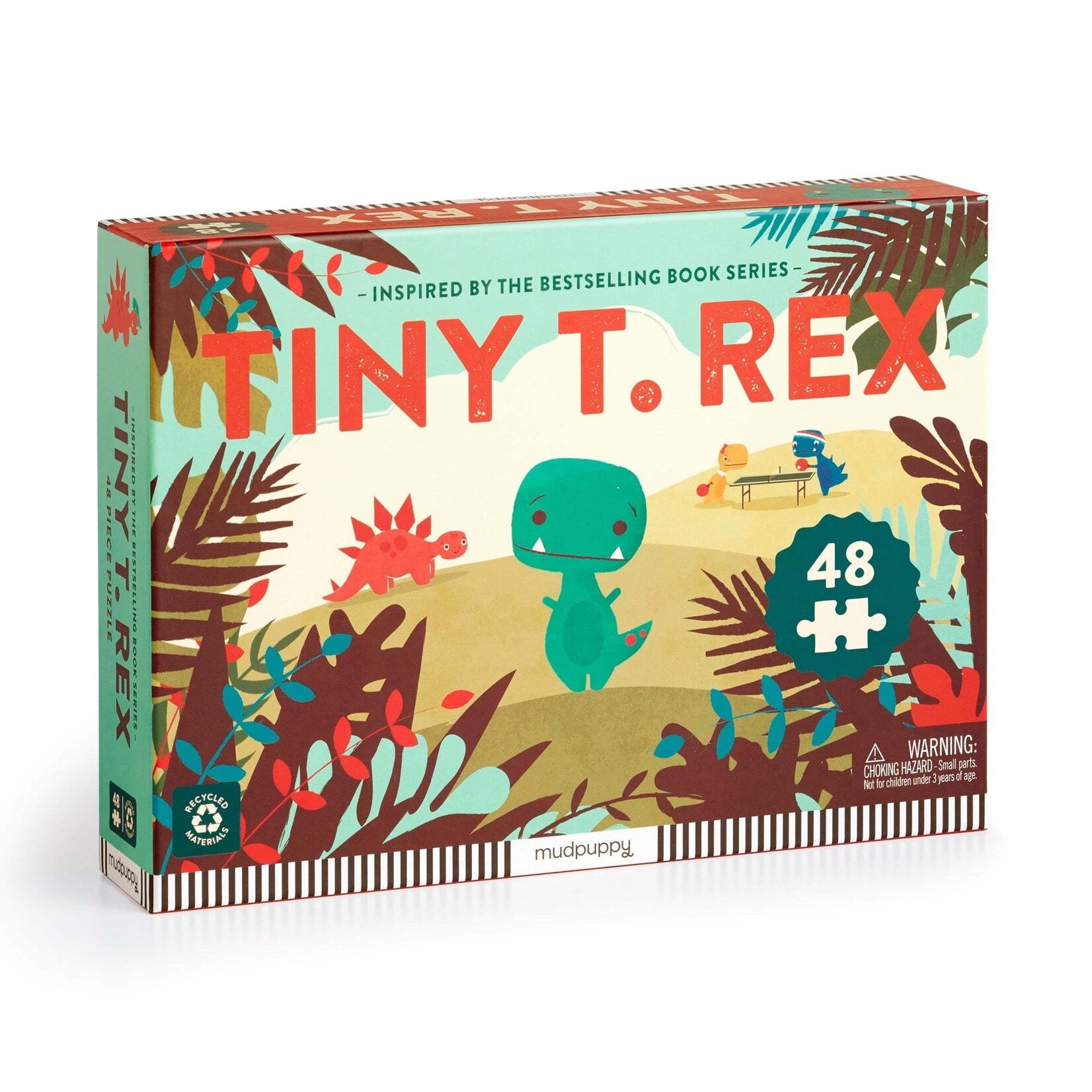 Mudpuppy Tiny T. Rex 48 Piece Puzzle