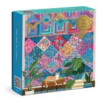 galison Quilter's Corner 1000 Piece Foil Puzzle