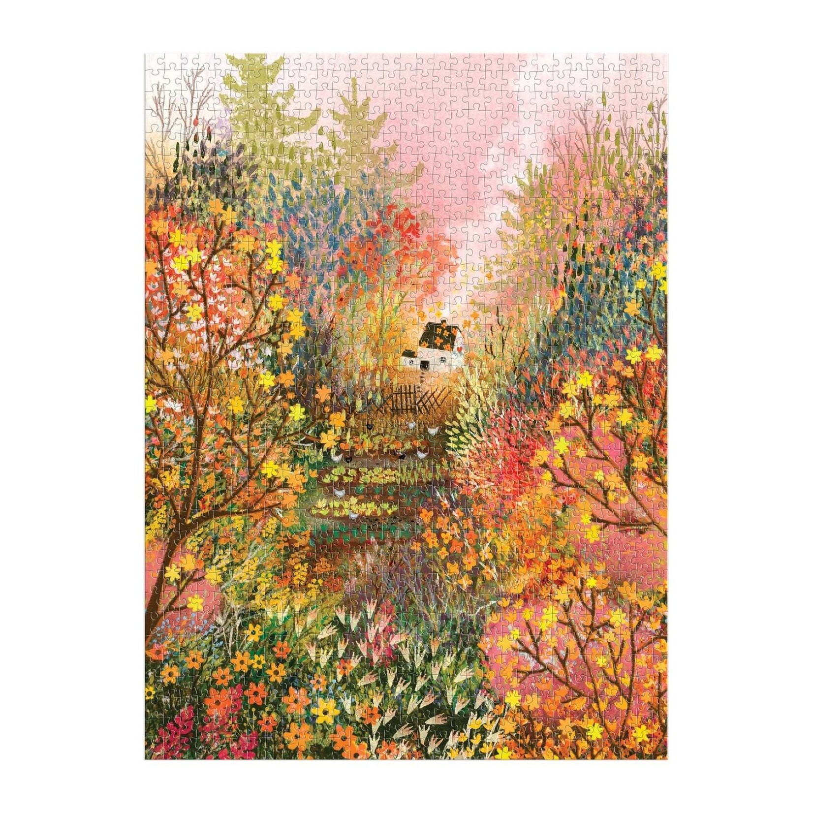 galison Autumn in the Meadow 1000 Piece Puzzle