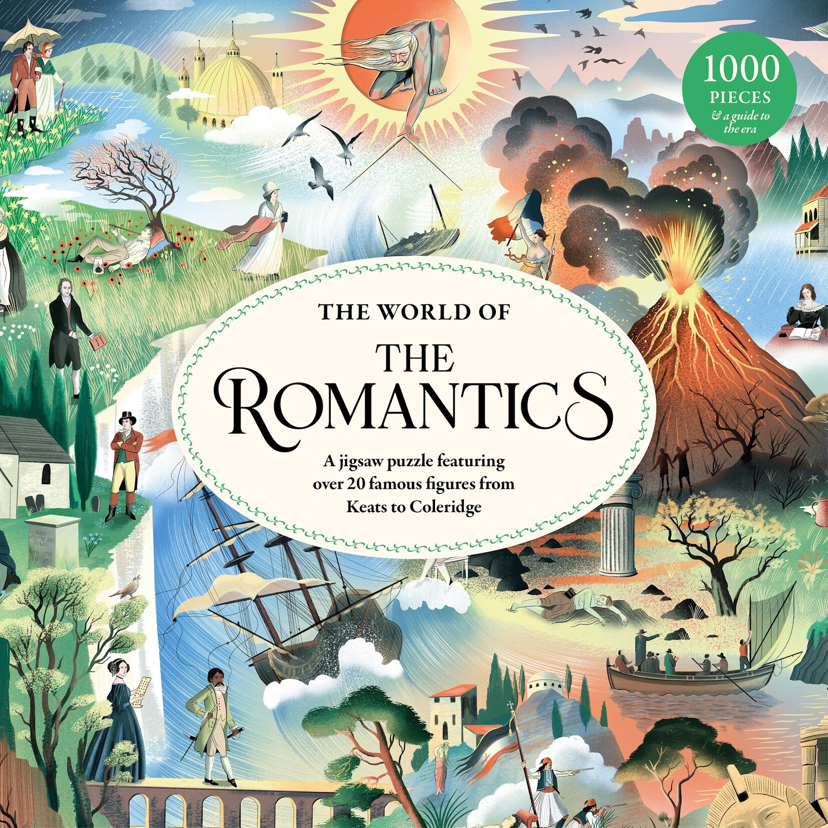 Laurence King The World of the Romantics 1000 Piece Jigsaw Puzzle