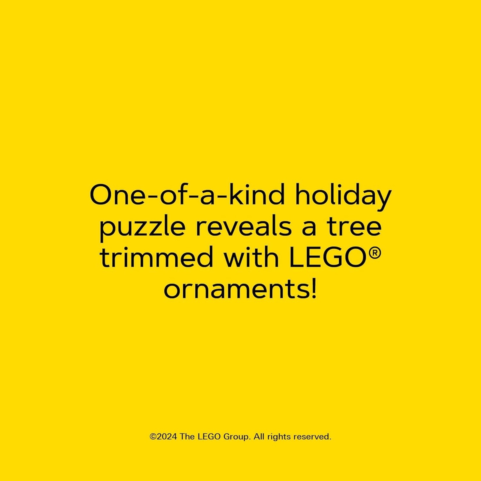 Chronicle Books LEGO Christmas Tree Puzzle