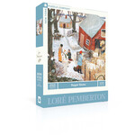 New York Puzzle Co Loré Pemberton - Sugar Snow 500 Piece Puzzle