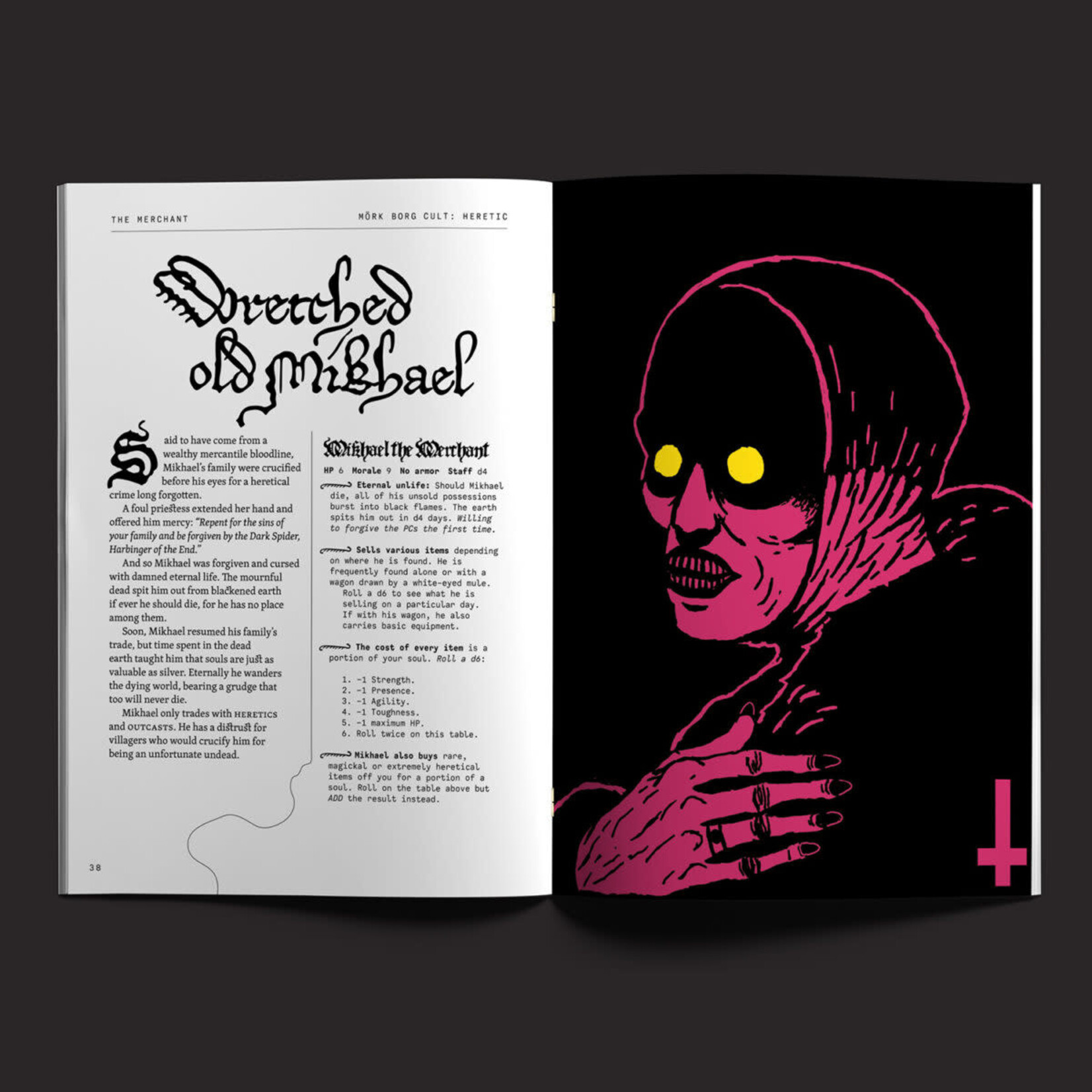Free League Publishing Mork Borg Cult: Heretic